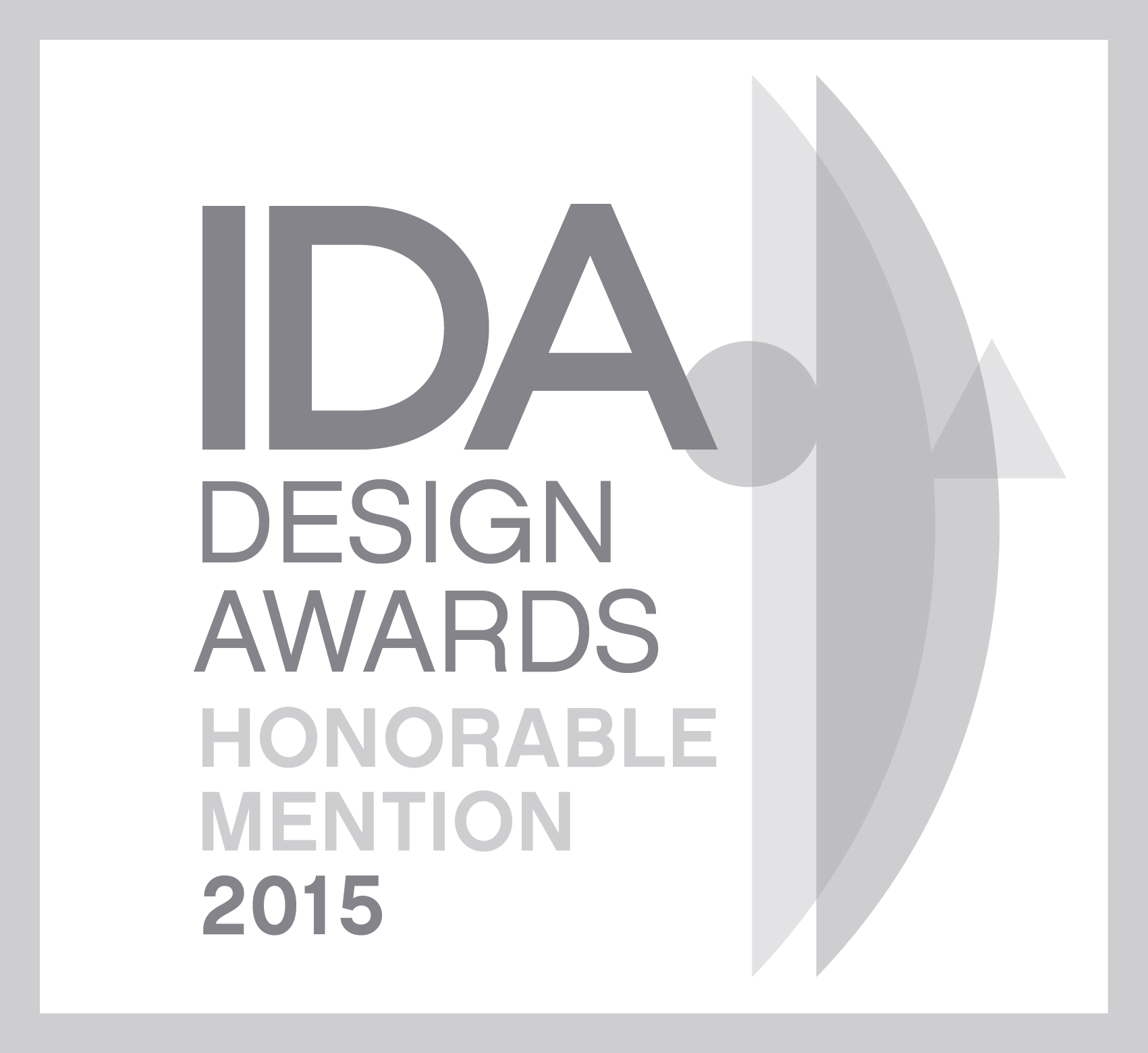IDA 設計大獎 2015，優異提名
